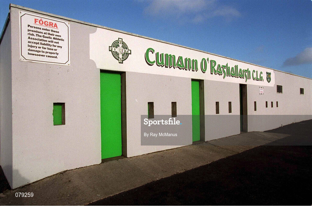 13 January 2002; O'Raghallaighs GAA Club prior to the O'Byrne Cup Semi-Final match between Louth and Wicklow at O'Raghallaighs GAA Club in Drogheda, Louth. Photo by Ray McManus/Sportsfile