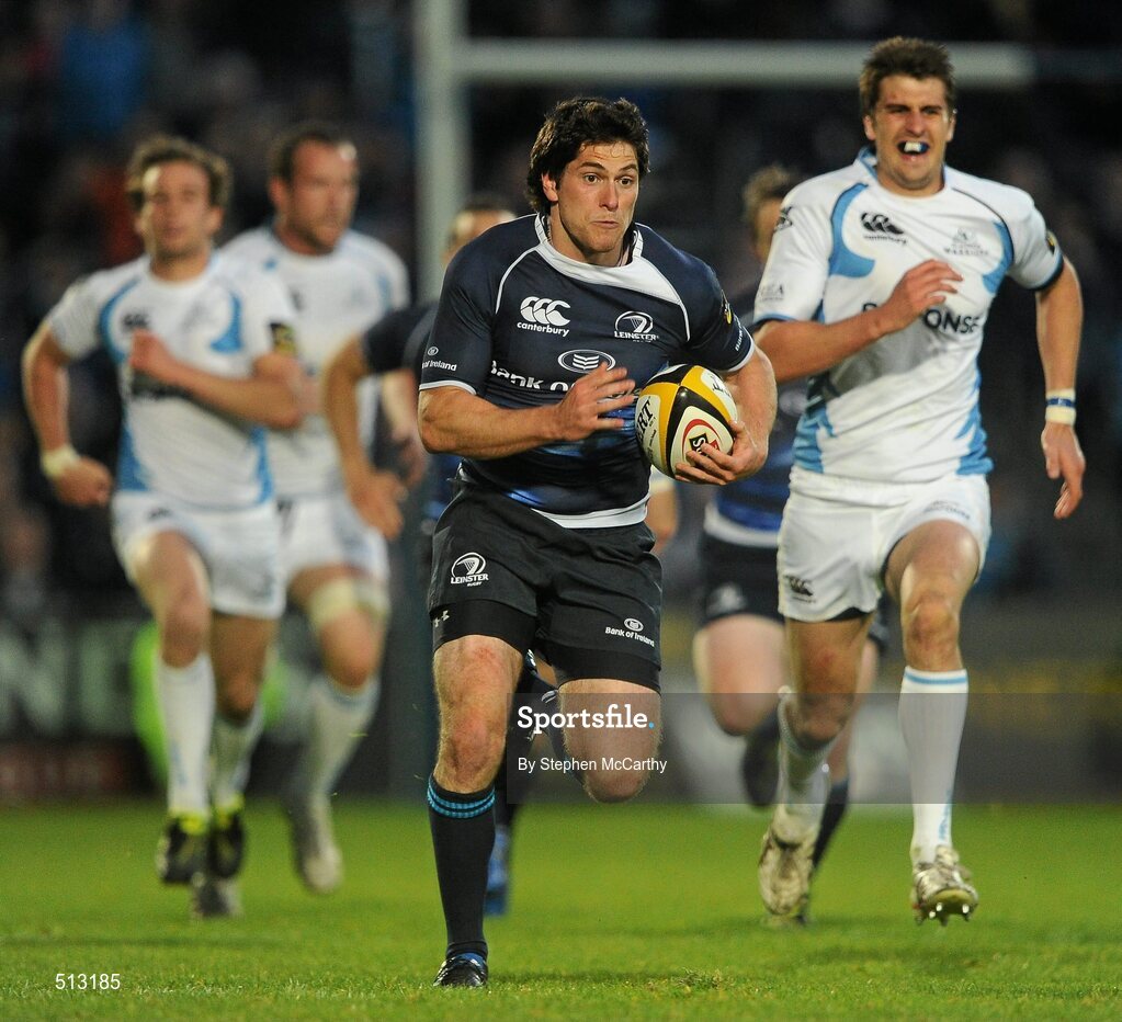 6 May 2011; Ian McKinley, Leinster. Celtic League, Leinster v Glasgow Warriors, RDS, Ballsbridge, Dublin. Picture credit: Stephen McCarthy / SPORTSFILE