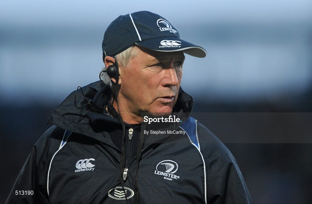 6 May 2011; Leinster bag man Johnny O'Hagan. Celtic League, Leinster v Glasgow Warriors, RDS, Ballsbridge, Dublin. Picture credit: Stephen McCarthy / SPORTSFILE