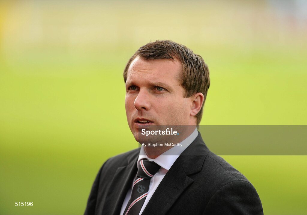 14 May 2011; Dundalk manager Ian Foster. Setanta Sports Cup Final, Dundalk v Shamrock Rovers, Tallaght Stadium, Tallaght, Co. Dublin. Picture credit: Stephen McCarthy / SPORTSFILE