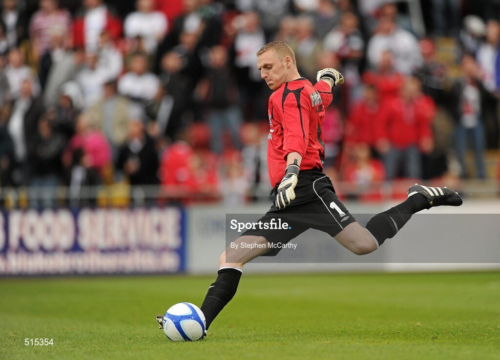 14 May 2011; Peter Cherrie, Dundalk. Setanta Sports Cup Final, Dundalk v Shamrock Rovers, Tallaght Stadium, Tallaght, Co. Dublin. Picture credit: Stephen McCarthy / SPORTSFILE