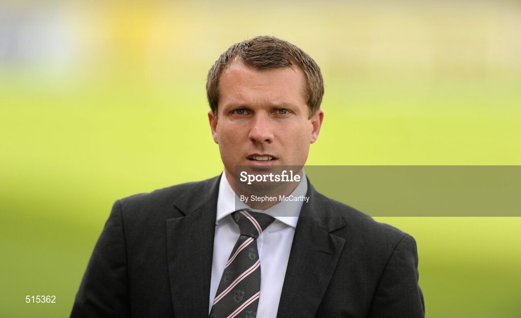 14 May 2011; Dundalk manager Ian Foster. Setanta Sports Cup Final, Dundalk v Shamrock Rovers, Tallaght Stadium, Tallaght, Co. Dublin. Picture credit: Stephen McCarthy / SPORTSFILE