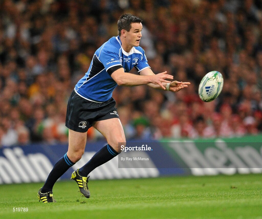 21 May 2011; Jonathan Sexton, Leinster. Heineken Cup Final, Leinster v Northampton Saints, Millennium Stadium, Cardiff, Wales. Picture credit: Ray McManus / SPORTSFILE