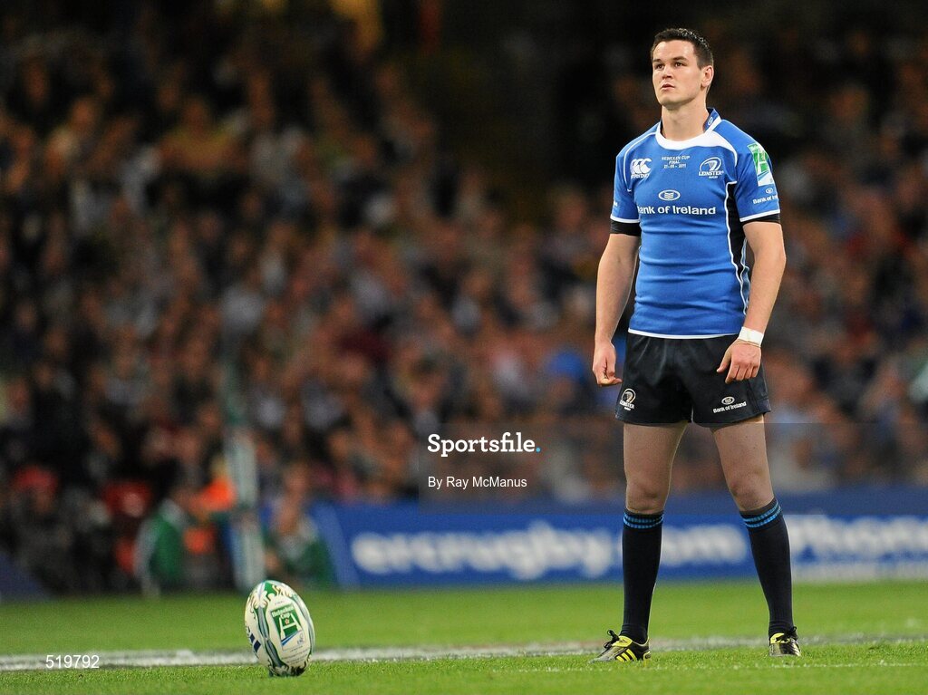 21 May 2011; Jonathan Sexton, Leinster. Heineken Cup Final, Leinster v Northampton Saints, Millennium Stadium, Cardiff, Wales. Picture credit: Ray McManus / SPORTSFILE