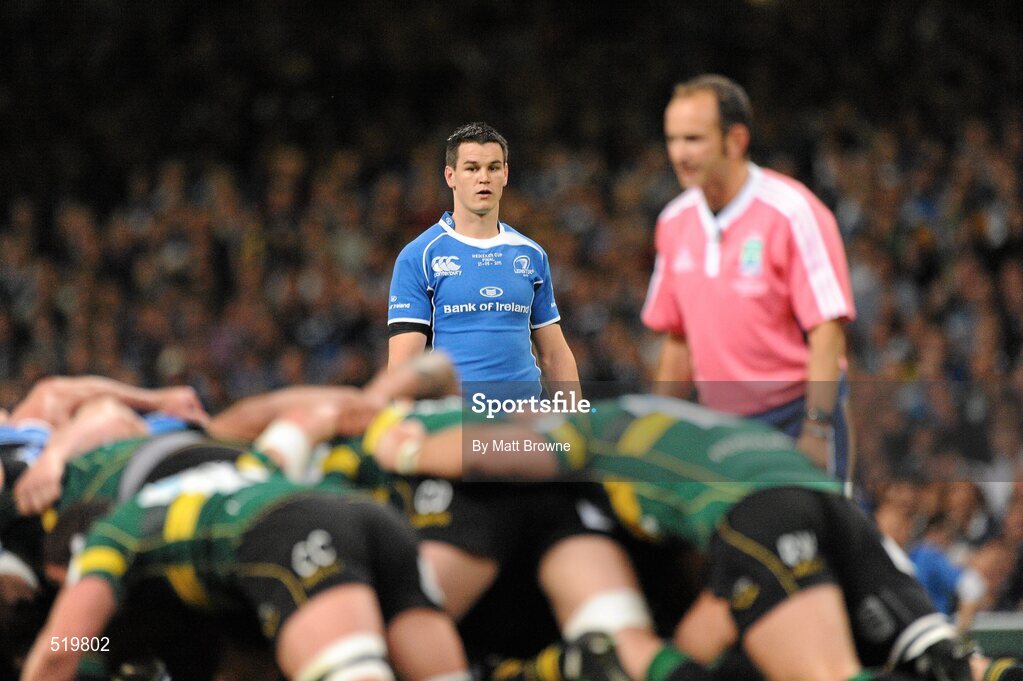 21 May 2011; Jonathan Sexton, Leinster, during the gane against Northampton Saints. Heineken Cup Final, Leinster v Northampton Saints, Millennium Stadium, Cardiff, Wales. Picture credit: Matt Browne / SPORTSFILE