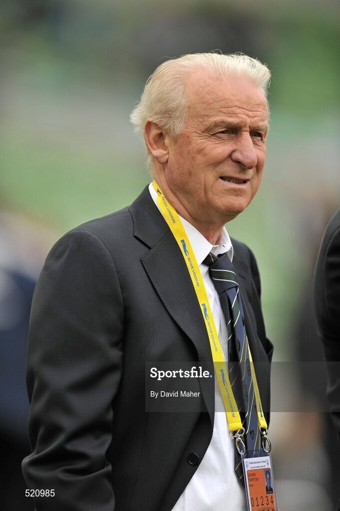 29 May 2011; Republic of Ireland manager Giovanni Trapattoni before the start of the game. Carling Four Nations Tournament, Republic of Ireland v Scotland, Aviva Stadium, Lansdowne Road, Dublin. Picture credit: David Maher / SPORTSFILE
