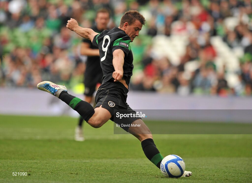 29 May 2011; Simon Cox, Republic of Ireland. Carling Four Nations Tournament, Republic of Ireland v Scotland, Aviva Stadium, Lansdowne Road, Dublin. Picture credit: David Maher / SPORTSFILE