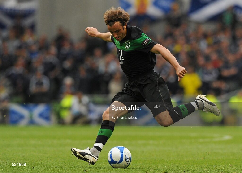 29 May 2011; Stephen Hunt, Republic of Ireland. Carling Four Nations Tournament, Republic of Ireland v Scotland, Aviva Stadium, Lansdowne Road, Dublin. Picture credit: Brian Lawless / SPORTSFILE