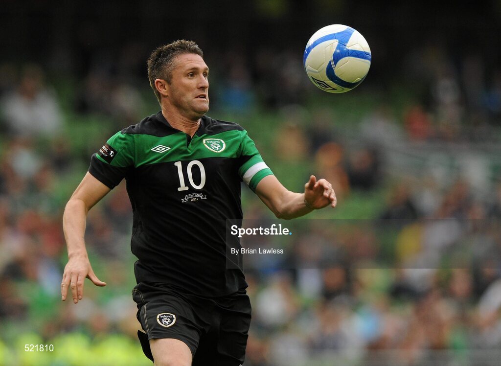 29 May 2011; Robbie Keane, Republic of Ireland. Carling Four Nations Tournament, Republic of Ireland v Scotland, Aviva Stadium, Lansdowne Road, Dublin. Picture credit: Brian Lawless / SPORTSFILE