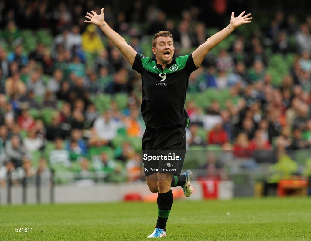 29 May 2011; Simon Cox, Republic of Ireland. Carling Four Nations Tournament, Republic of Ireland v Scotland, Aviva Stadium, Lansdowne Road, Dublin. Picture credit: Brian Lawless / SPORTSFILE