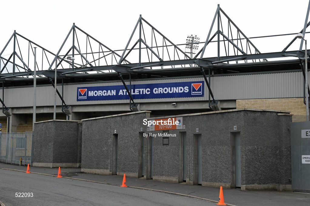 28 May 2011; A general view of the grounds showing the entrance. Ulster GAA Football Senior Championship Quarter-Final, Armagh v Down, Morgan Athletic Grounds, Armagh. Picture credit: Ray McManus / SPORTSFILE