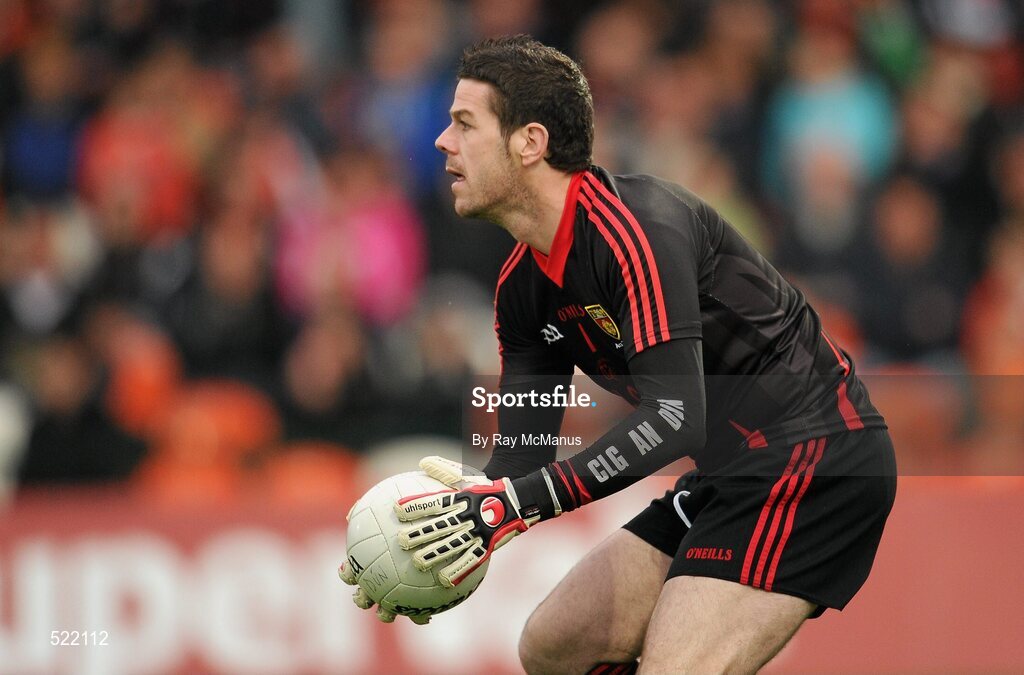 28 May 2011; Brendan McVeigh, Down. Ulster GAA Football Senior Championship Quarter-Final, Armagh v Down, Morgan Athletic Grounds, Armagh. Picture credit: Ray McManus / SPORTSFILE