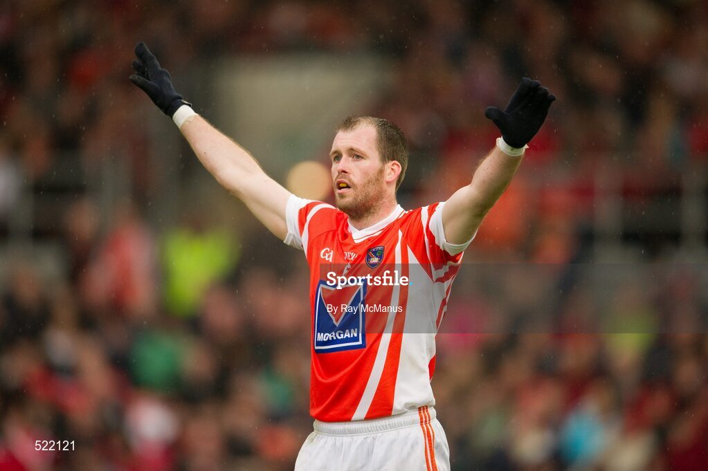 28 May 2011; Ciaran McKeever, Armagh. Ulster GAA Football Senior Championship Quarter-Final, Armagh v Down, Morgan Athletic Grounds, Armagh. Picture credit: Ray McManus / SPORTSFILE