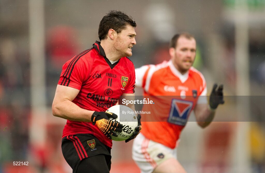 28 May 2011; Martin Clarke, Down. Ulster GAA Football Senior Championship Quarter-Final, Armagh v Down, Morgan Athletic Grounds, Armagh. Picture credit: Ray McManus / SPORTSFILE