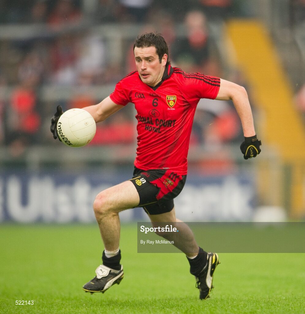 28 May 2011; Kevin McKernan, Down. Ulster GAA Football Senior Championship Quarter-Final, Armagh v Down, Morgan Athletic Grounds, Armagh. Picture credit: Ray McManus / SPORTSFILE