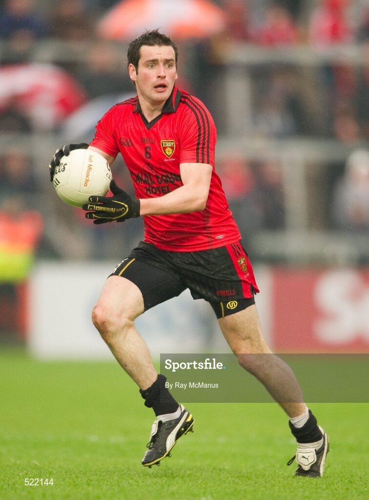 28 May 2011; Kevin McKernan, Down. Ulster GAA Football Senior Championship Quarter-Final, Armagh v Down, Morgan Athletic Grounds, Armagh. Picture credit: Ray McManus / SPORTSFILE