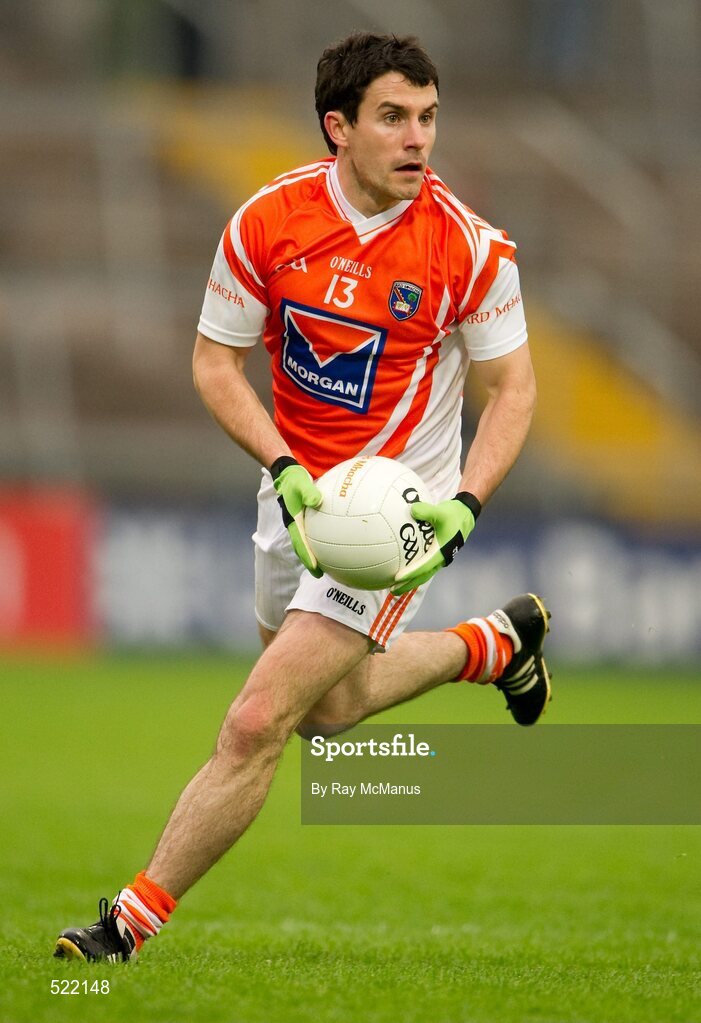 28 May 2011; Michael O'Rourke, Armagh. Ulster GAA Football Senior Championship Quarter-Final, Armagh v Down, Morgan Athletic Grounds, Armagh. Picture credit: Ray McManus / SPORTSFILE