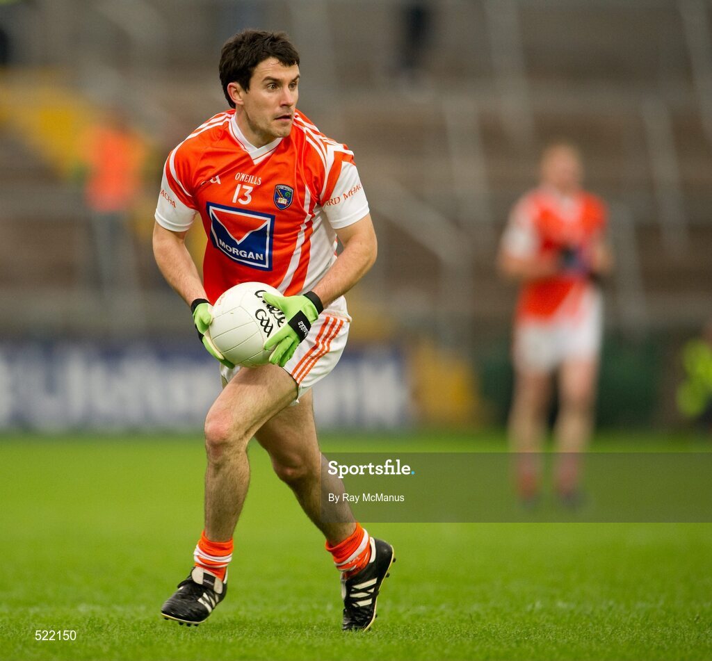 28 May 2011; Michael O'Rourke, Armagh. Ulster GAA Football Senior Championship Quarter-Final, Armagh v Down, Morgan Athletic Grounds, Armagh. Picture credit: Ray McManus / SPORTSFILE