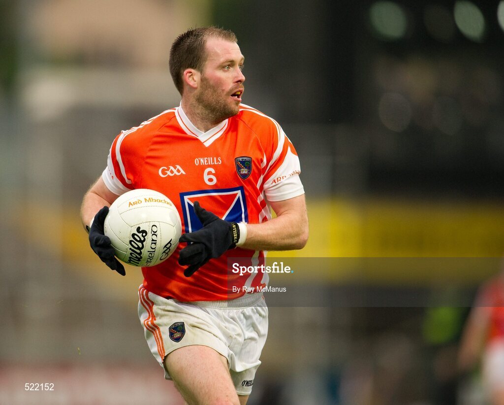 28 May 2011; Ciaran McKeever, Armagh. Ulster GAA Football Senior Championship Quarter-Final, Armagh v Down, Morgan Athletic Grounds, Armagh. Picture credit: Ray McManus / SPORTSFILE