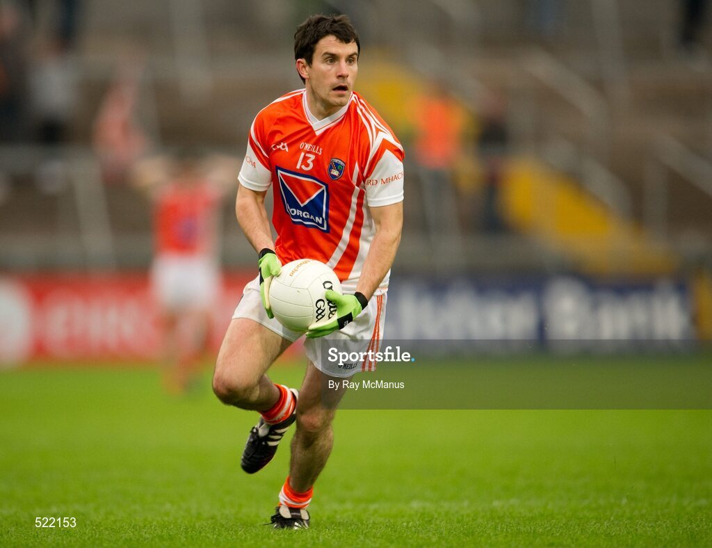 28 May 2011; Michael O'Rourke, Armagh. Ulster GAA Football Senior Championship Quarter-Final, Armagh v Down, Morgan Athletic Grounds, Armagh. Picture credit: Ray McManus / SPORTSFILE