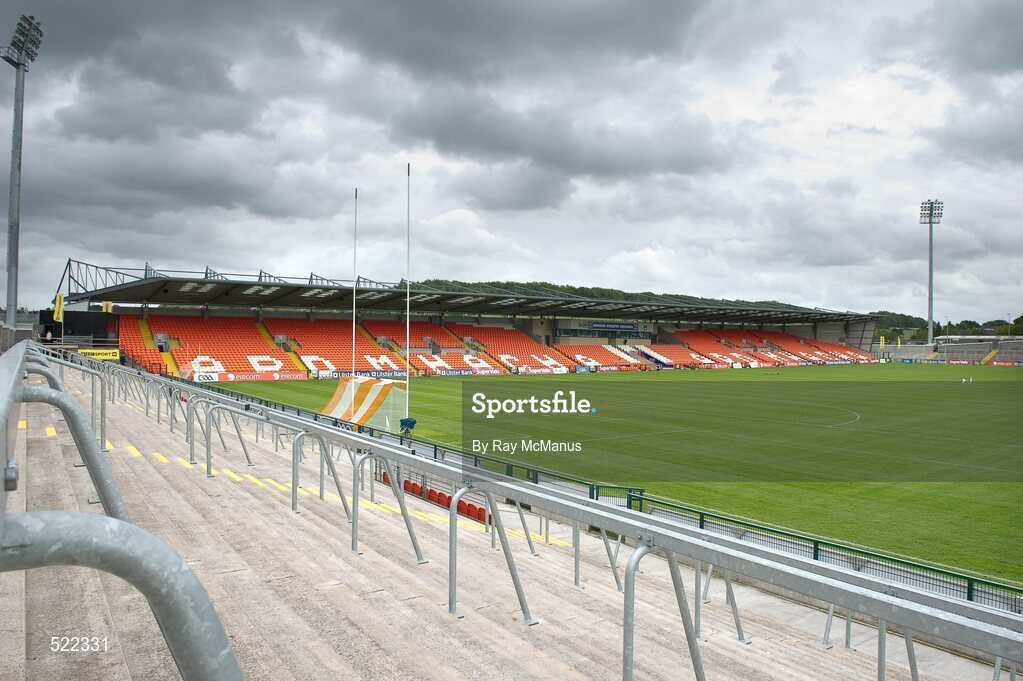 28 May 2011; A general view of the Morgan Athletic Grounds. Ulster GAA Football Senior Championship Quarter-Final, Armagh v Down, Morgan Athletic Grounds, Armagh. Picture credit: Ray McManus / SPORTSFILE