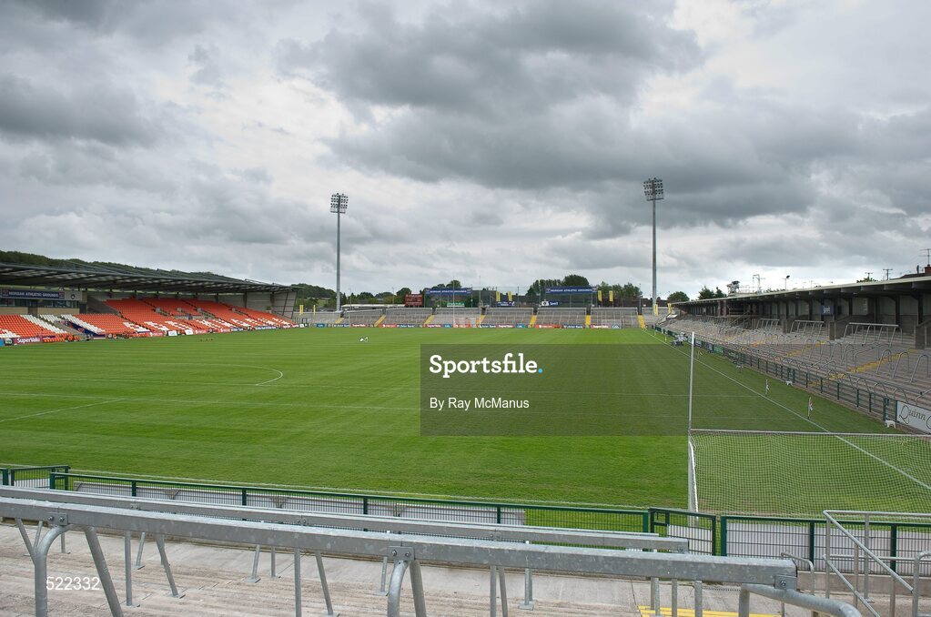 28 May 2011; A general view of the Morgan Athletic Grounds. Ulster GAA Football Senior Championship Quarter-Final, Armagh v Down, Morgan Athletic Grounds, Armagh. Picture credit: Ray McManus / SPORTSFILE