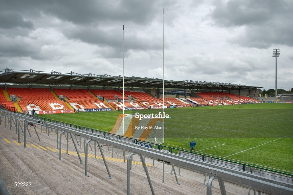 28 May 2011; A general view of the Morgan Athletic Grounds. Ulster GAA Football Senior Championship Quarter-Final, Armagh v Down, Morgan Athletic Grounds, Armagh. Picture credit: Ray McManus / SPORTSFILE