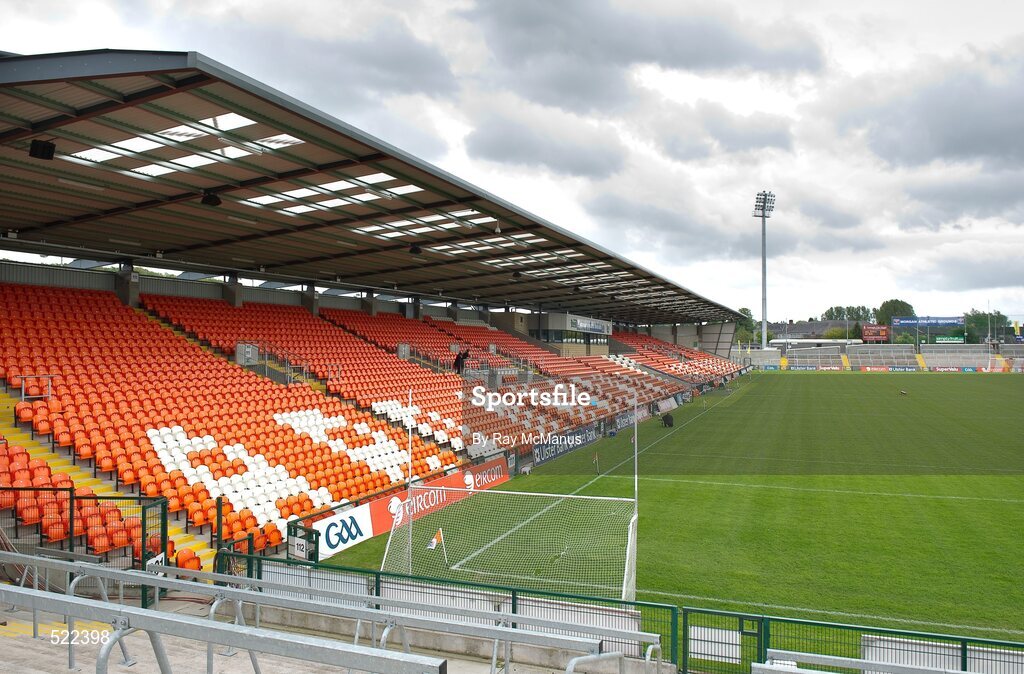 28 May 2011; A general view of the Morgan Athletic Grounds. Ulster GAA Football Senior Championship Quarter-Final, Armagh v Down, Morgan Athletic Grounds, Armagh. Picture credit: Ray McManus / SPORTSFILE