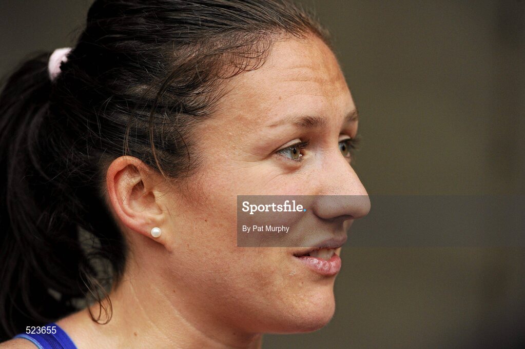 6 June 2011; Donegal's Catriona Jennings who won the 2011 Flora Womens Mini Marathon. 2011 Flora Womens Mini Marathon, Dublin City. Picture credit: Pat Murphy / SPORTSFILE