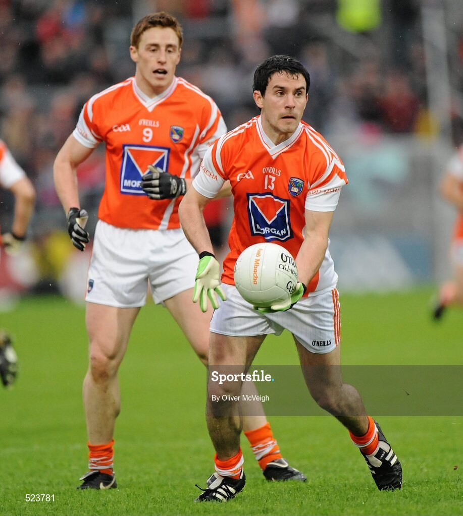28 May 2011; Martin O'Rourke, Armagh. Ulster GAA Football Senior Championship Quarter-Final, Armagh v Down, Morgan Athletic Grounds, Armagh. Picture credit: Oliver McVeigh / SPORTSFILE