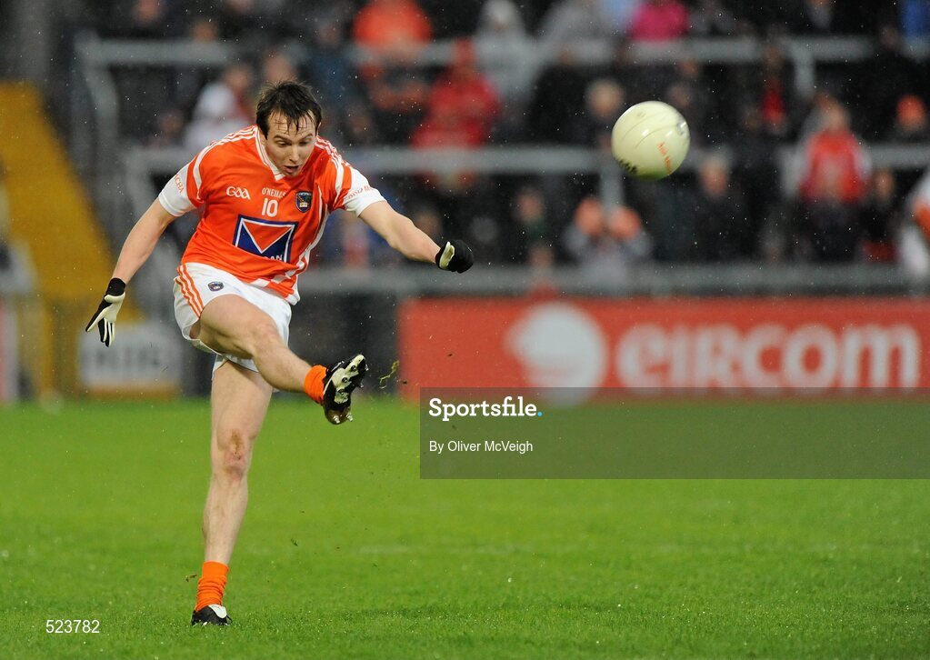 28 May 2011; Tony Kernan, Armagh. Ulster GAA Football Senior Championship Quarter-Final, Armagh v Down, Morgan Athletic Grounds, Armagh. Picture credit: Oliver McVeigh / SPORTSFILE