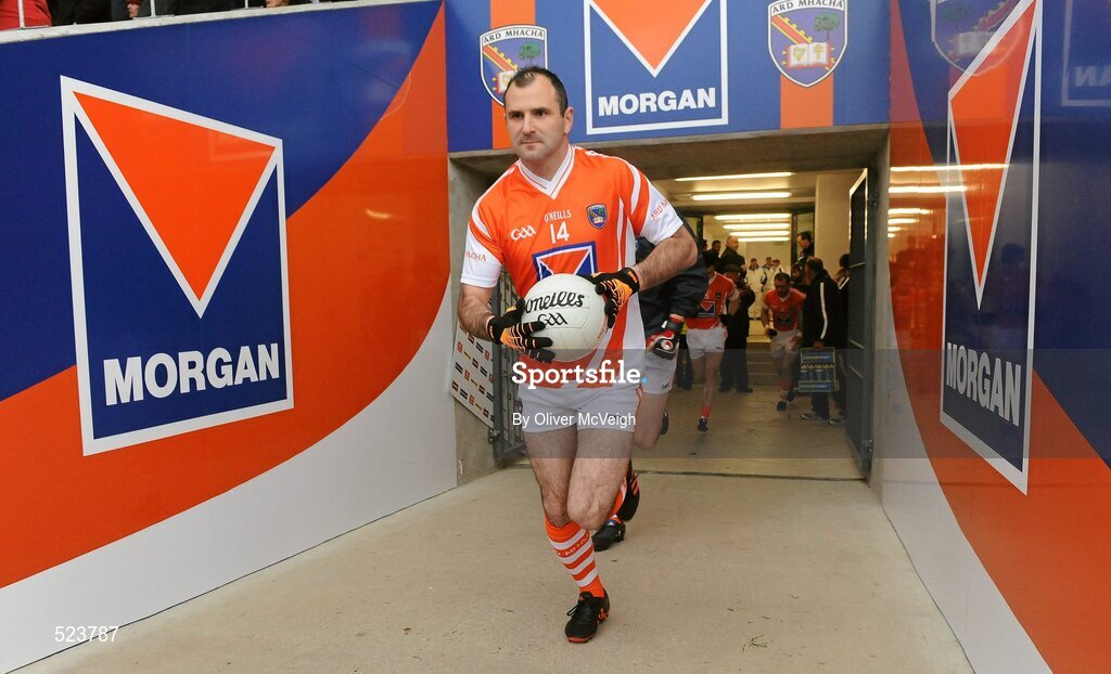 28 May 2011; Steven McDonnell, Armagh. Ulster GAA Football Senior Championship Quarter-Final, Armagh v Down, Morgan Athletic Grounds, Armagh. Picture credit: Oliver McVeigh / SPORTSFILE
