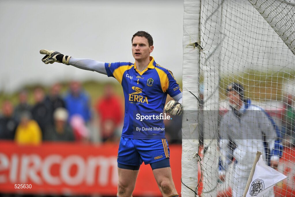 12 June 2011; Geoffrey Claffey, Roscommon. Connacht GAA Football Senior Championship Semi-Final, Leitrim v Roscommon, Páirc Seán Mac Diarmada, Carrick-on-Shannon, Co. Leitrim. Picture credit: David Maher / SPORTSFILE