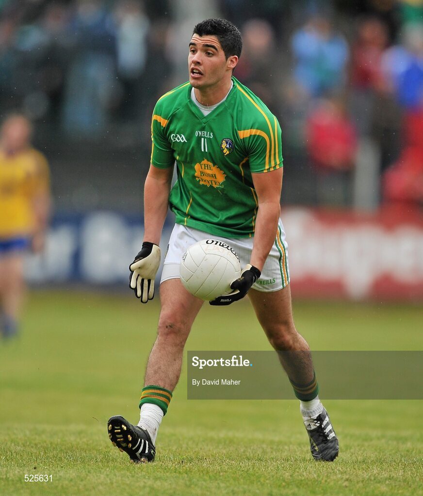 12 June 2011; Emlyn Mulligan, Leitrim. Connacht GAA Football Senior Championship Semi-Final, Leitrim v Roscommon, Páirc Seán Mac Diarmada, Carrick-on-Shannon, Co. Leitrim. Picture credit: David Maher / SPORTSFILE