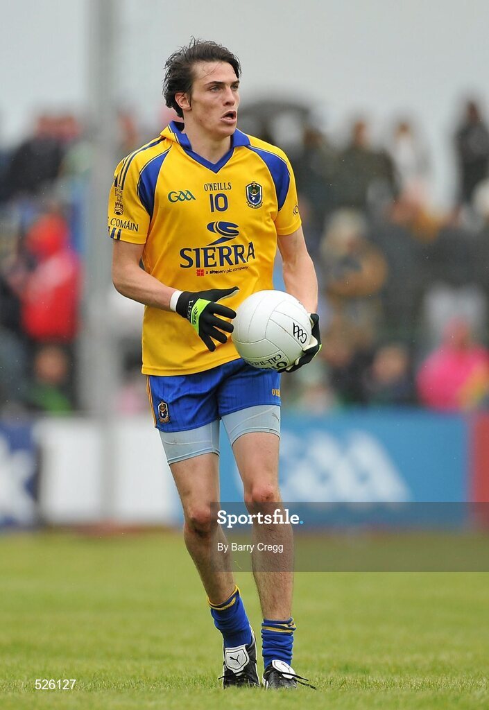 12 June 2011; Senan O'Grady, Roscommon. Connacht GAA Football Senior Championship Semi-Final, Leitrim v Roscommon, Páirc Seán Mac Diarmada, Carrick-on-Shannon, Co. Leitrim. Picture credit: Barry Cregg / SPORTSFILE