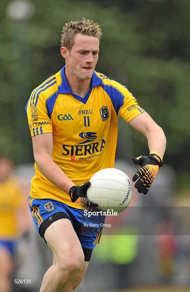 12 June 2011; Kevin Higgins, Roscommon. Connacht GAA Football Senior Championship Semi-Final, Leitrim v Roscommon, Páirc Seán Mac Diarmada, Carrick-on-Shannon, Co. Leitrim. Picture credit: Barry Cregg / SPORTSFILE