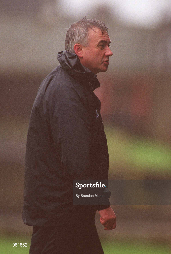 24 February 2002; Cork Manager Bertie Og Murphy during the Allianz National Hurling League Division 1B Round 1 match between Limerick and Cork at the Gaelic Grounds in Limerick. Photo by Brendan Moran/Sportsfile