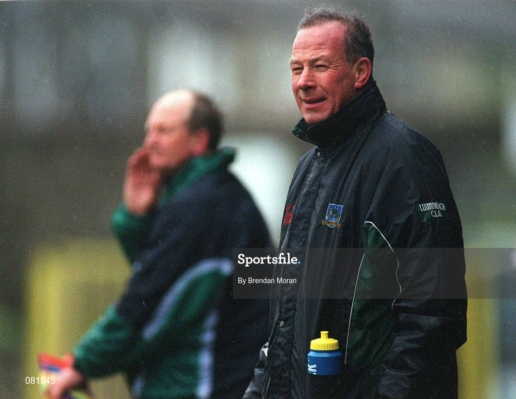 25 February 2002; Limerick Selector Mossie Carroll during the Allianz National Hurling League Division 1B Round 1 match between Limerick and Cork at the Gaelic Grounds in Limerick. Photo by Brendan Moran/Sportsfile