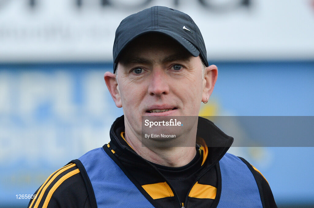 4 February 2017; Ballyea manager Robbie Hogan makes his way out to the pitch ahead the AIB GAA Hurling All-Ireland Senior Club Championship Semi-Final match between St Thomas' and Ballyea at Semple Stadium in Thurles, Co Tipperary. Photo by Eóin Noonan/Sportsfile