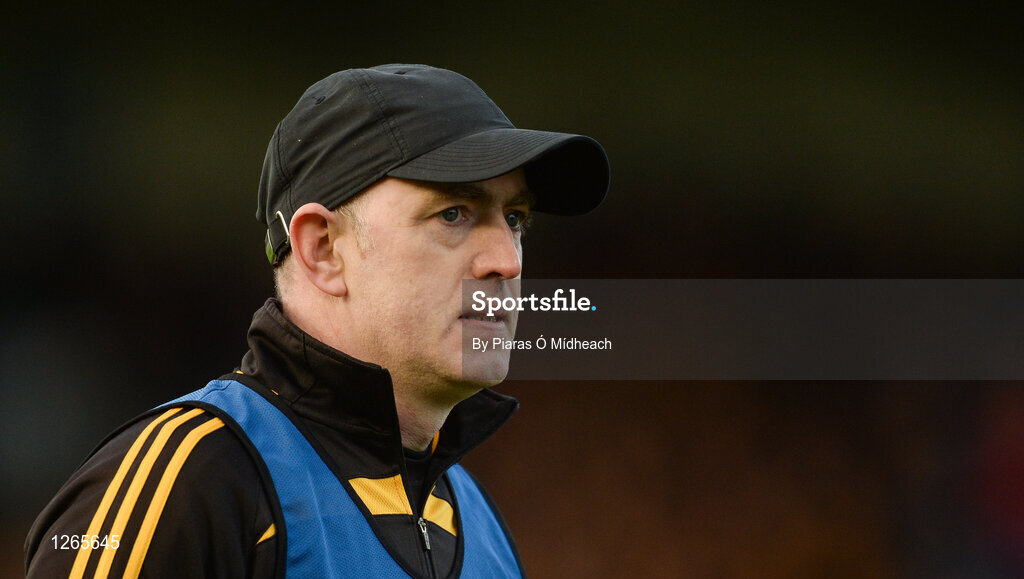 4 February 2017; Ballyea manager Robbie Hogan prior to the AIB GAA Hurling All-Ireland Senior Club Championship Semi-Final match between St Thomas' and Ballyea at Semple Stadium in Thurles, Co Tipperary. Photo by Piaras Ó Mídheach/Sportsfile
