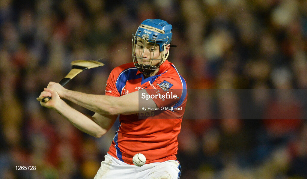 4 February 2017; Conor Cooney of St Thomas' scores his side's first goal from a second half free during the AIB GAA Hurling All-Ireland Senior Club Championship Semi-Final match between St Thomas' and Ballyea at Semple Stadium in Thurles, Co Tipperary. Photo by Piaras Ó Mídheach/Sportsfile