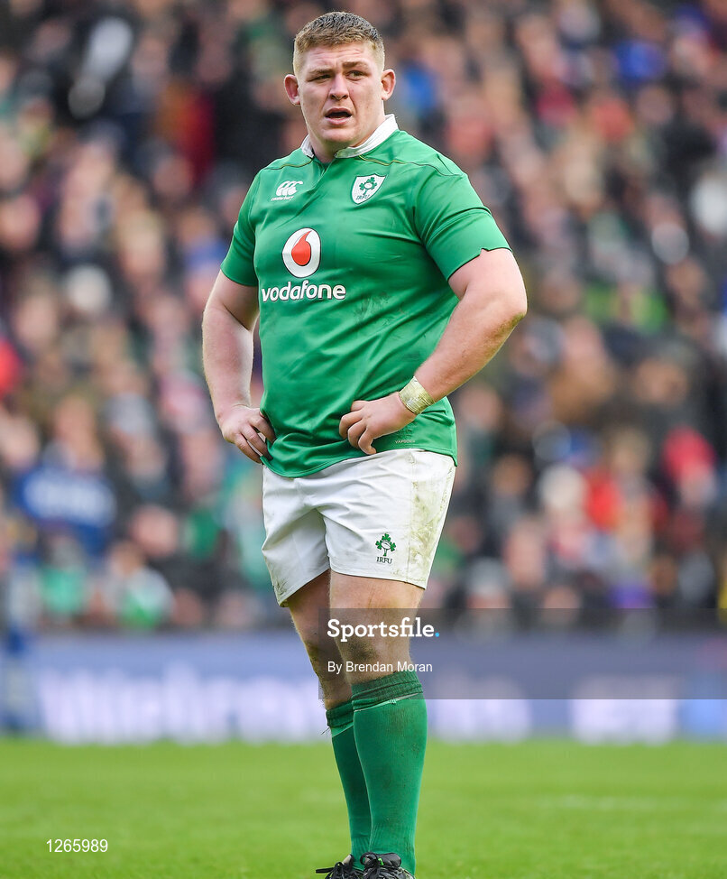 4 February 2017; Tadhg Furlong of Ireland during the RBS Six Nations Rugby Championship match between Scotland and Ireland at BT Murrayfield Stadium in Edinburgh, Scotland. Photo by Brendan Moran/Sportsfile