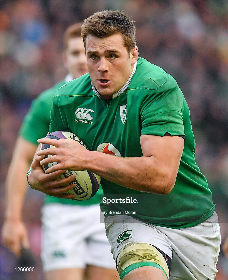 4 February 2017; CJ Stander of Ireland during the RBS Six Nations Rugby Championship match between Scotland and Ireland at BT Murrayfield Stadium in Edinburgh, Scotland. Photo by Brendan Moran/Sportsfile