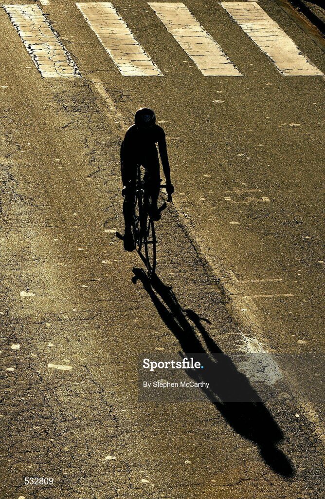 25 June 2011; A general view of the action from the Group Sprint event. 2011 Pontevedra ETU Triathlon European Championships. Pontevedra, Spain. Picture credit: Stephen McCarthy / SPORTSFILE