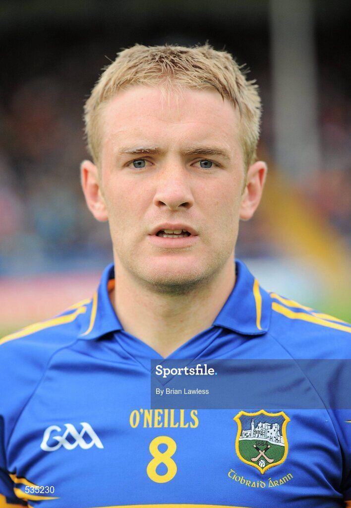 15 July 2011; Noel McGrath, captain, Tipperary. Bord Gáis Energy Munster GAA Hurling Under 21 Championship Semi-Final, Tipperary v Cork, Semple Stadium, Thurles, Co. Tipperary. Picture credit: Brian Lawless / SPORTSFILE