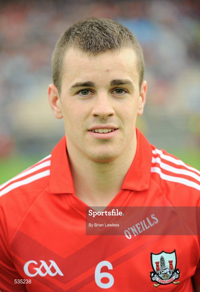 15 July 2011; William Egan, captain, Cork. Bord Gáis Energy Munster GAA Hurling Under 21 Championship Semi-Final, Tipperary v Cork, Semple Stadium, Thurles, Co. Tipperary. Picture credit: Brian Lawless / SPORTSFILE