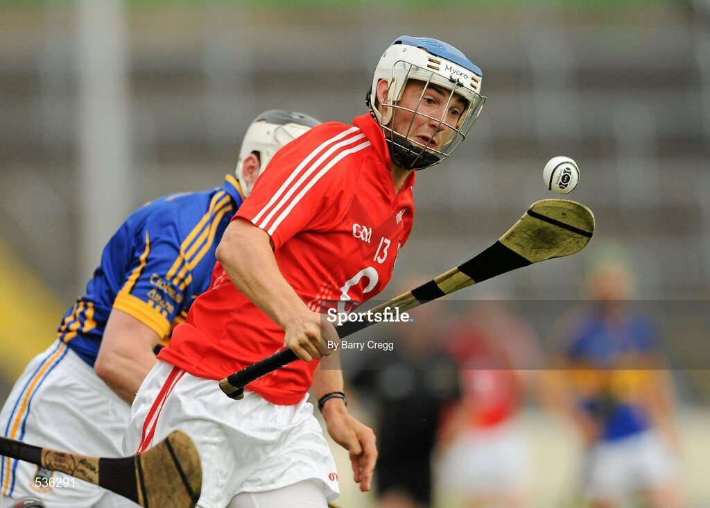 15 July 2011; Luke O'Farrell, Cork. Bord Gáis Energy Munster GAA Hurling Under 21 Championship Semi-Final, Tipperary v Cork, Semple Stadium, Thurles, Co. Tipperary. Picture credit: Barry Cregg / SPORTSFILE