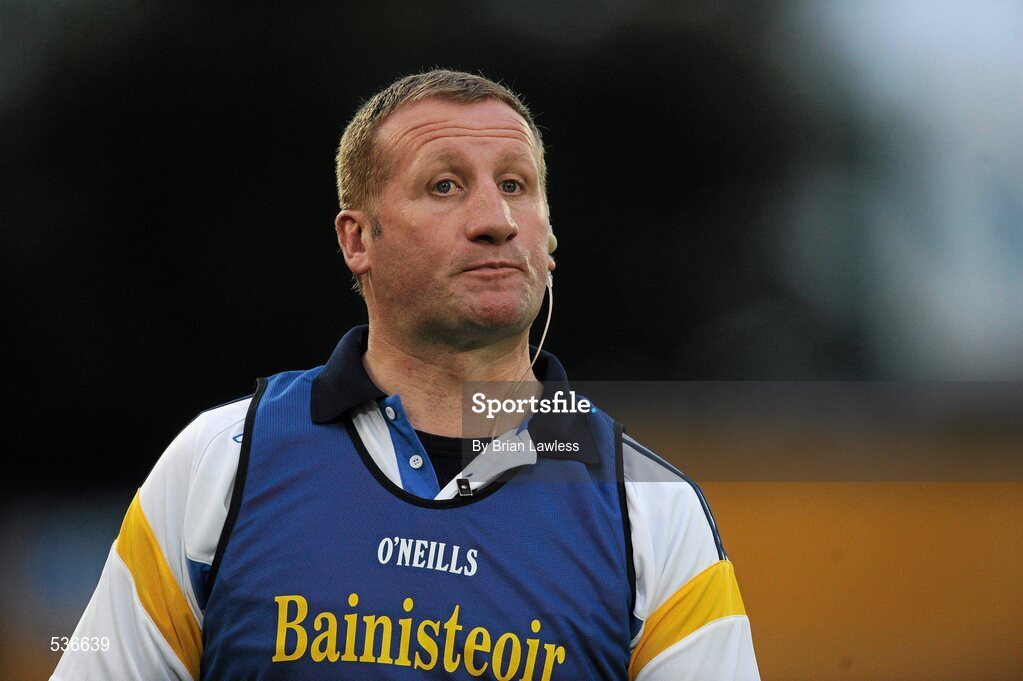 15 July 2011; Tipperary manager T.J. Connolly. Bord Gáis Energy Munster GAA Hurling Under 21 Championship Semi-Final, Tipperary v Cork, Semple Stadium, Thurles, Co. Tipperary. Picture credit: Brian Lawless / SPORTSFILE