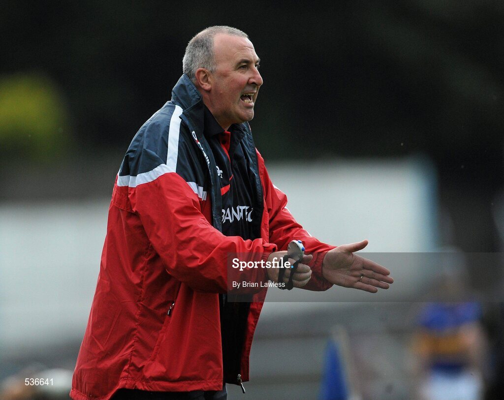 15 July 2011; Cork manager Ger Fitzgerald. Bord Gáis Energy Munster GAA Hurling Under 21 Championship Semi-Final, Tipperary v Cork, Semple Stadium, Thurles, Co. Tipperary. Picture credit: Brian Lawless / SPORTSFILE