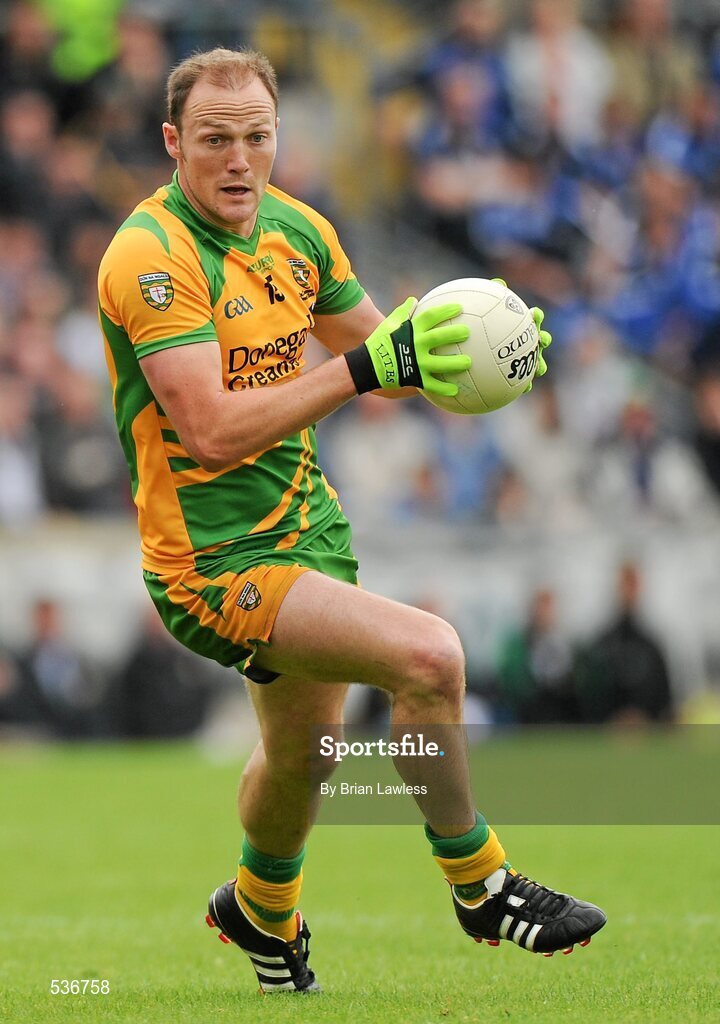 17 July 2011; Colm McFadden, Donegal. Ulster GAA Football Senior Championship Final, Derry v Donegal, St Tiernach's Park, Clones, Co. Monaghan. Picture credit: Brian Lawless / SPORTSFILE